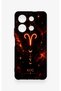 Infinix Note 30 Compatible Silicone Case with Aries Zodiac-Themed Design. - 2
