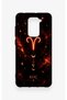 Redmi Note 9 Compatible Silicone Case with Aries Zodiac Sign Design. - 2