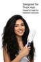 Professional Keratin Hair Flat Iron, Wide Ceramic Plates Straightener, Anti-Scald Design for Silky Smooth Salon Results - 6