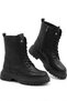 Zrk-C8 Exclusive Black High-Top Ankle Boots, Casual Men's Boots. - 2