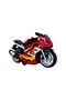 1 Piece of High-Quality Kawasaki Ninja H2R Toy Motorcycle with Sound and Light Effects, Custom-Made Engine, 14 Cm, Imported. - 3