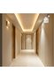 Scent Dome Ceiling Diffuser for Corridors and Restrooms | Bluetooth App Control | 350ml Capacity for Long-Lasting Fragrance | Up to 300 to 500 m³ Coverage Compact (White) - 3