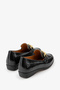 Akser Women's Genuine Leather Casual Shoes - Black Crocodile Pattern. - 5