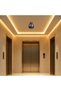 Scent Dome Ceiling Diffuser for Corridors and Restrooms | Bluetooth App Control | 350ml Capacity for Long-Lasting Fragrance | Up to 300 to 500 m³ Coverage Compact (Black) - 2