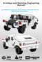 Licensed Humvee Off-Road Vehicle 328-Piece Building Block Set Made of High-Quality, BPA-Free ABS Plastic—Technical and Creative Building Blocks Toy Construction Set - 2
