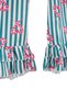 Green Polyester New Year Satin Woven Pajama Set Thmaw27Pt00144 - 4