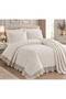 French Guipure Chenille Double Bedspread Set, 3 Pieces, Magnolia.