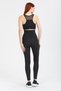 Slimming Sauna Thermal Corset Leggings with Hooks 4409 Black - 5