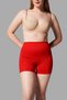 Push up Seamless Butt Shaper Short Legged Corset 2064 Red - 2