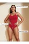 Seamless Bodysuit Corset with Snap Fasteners, Size 2, Slimming, Shaping, and Push-Up Effect.