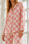 Women's Regular Wrinkled Pink Pajama Set - 3