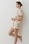 Women's Relaxed Elastic Snow White Pajama Set - 4