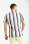 Multi Print Detailed Crew Neck T-Shirt - 4