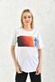 White Front Print Detailed T-Shirt - 3