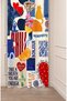 Aesthetic Moodboard Wall Collage Printed Background Curtain Y2K Retro Vision Board Curtain Specially Designed Digital Printed Background Curtain