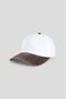 Washed Brown with White Accents Men's Hat