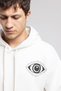 Garci men's hooded sweatshirt, white. - 4