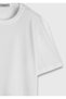 White Plain Crew Neck 100% Cotton T-Shirt - 8