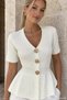 Gülseli Women's Short-Sleeved Knit Jacket - 3