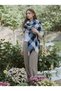 Square Patterned Scarf Shoulder Shawl 140X140 cm - 2