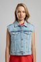 Zane Women's 100% Cotton Denim Vest