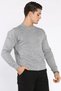 Men's Crew Neck Patterned Knitwear Sweater - 2