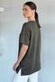 V-Neck Zipper T-Shirt - 4