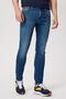 Jeff Men's Regular-Waist Slim-Fit Very Narrow-Leg Blue Jeans - 2