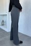 Pleated Belt Accessory Hijab Fabric Pants - 5