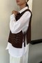 Shirt combination knitwear sweater - 4