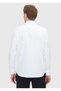 White Plain Regular Fit Long Woven Classic 100% Cotton Shirt - 6