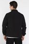 Lined Men's Seasonal Coat with Front Snap Fasteners - 3