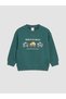 Rmz Gi̇yi̇m Farkiyla Car Printed Baby Boy Sweatshirt and Sweatpants - 5
