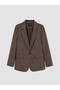 Quality Pieces from Çelebi Store Women's Embroidered Checkered Blazer Jacket - 7