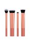 4-Piece Face Base Brush Set - 4