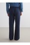 Trendy Picks from Kübra Butik: Textured Muslin Women's Pants with a Drawstring Waist - 6