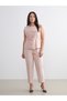 Trendy Picks from Kübra Butik: Women's Tweed Vest with a Stand-Up Collar - 8
