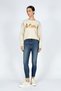 Jaycee High-Waisted, Slim-Fit, Narrow Leg Blue Women's Jeans
