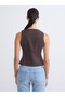 I Zero Roba Collar Women's Simple Vest from Freezen Store - 8
