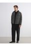 Quality Pieces from Çelebi Store Regular Fit Stand Collar Men's Coat - 3