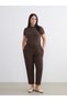 Trendy Picks from Kübra Butik: Women's Pants with a Waist Cord - 3
