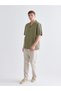 Quality Parts from Çelebi Store Standard Fit Cuba Roba Collar Short Sleeve Men's Shirt - 3