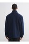 Men's Cashmere Melton Coat with a Relaxed Fit and Stand-Up Collar from Freezen Store - 6