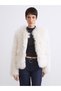 Quality Parts from Çelebi Store Zero Roba Collar Women's Fur Coat - 5