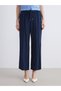 Trendy Picks from Kübra Butik: Women's Wide-Leg Pants with a Drawstring Waist - 4