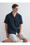 Standard Fit Cuban Roba Collar Short Sleeve Men's Shirt from Uzg Store for Style Enthusiasts - 2