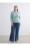 I Zero Roba Collar Self-Embroidered Women's Knitwear Sweater from Freezen Store - 5