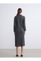 Trendy Picks from Kübra Butik: Off-the-Shoulder Corded Fabric Knit Dress - 5