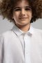 Alexandre boys' short sleeve shirt - white - 3