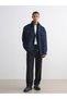Men's Cashmere Melton Coat with a Relaxed Fit and Stand-Up Collar from Freezen Store - 3